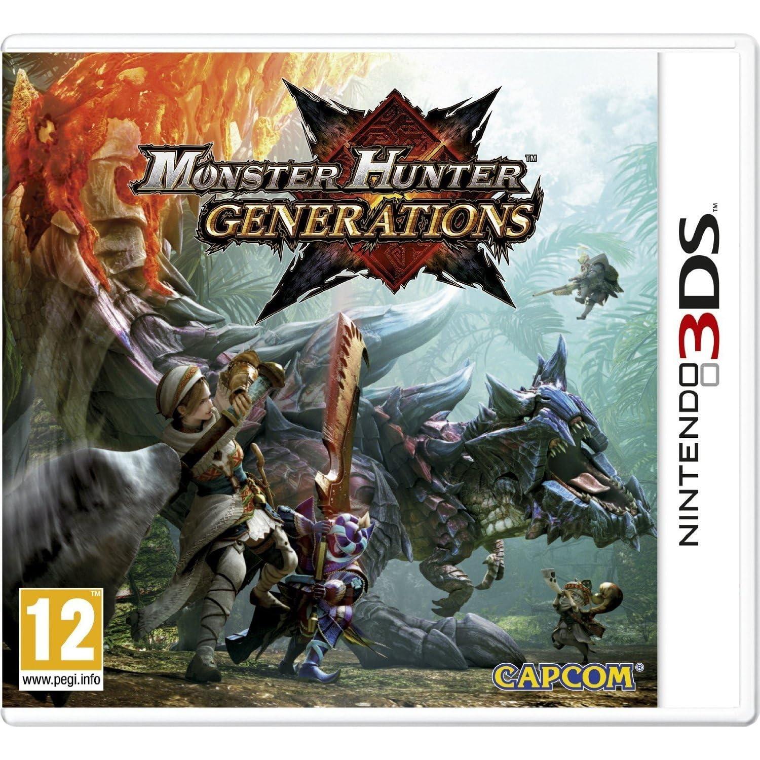 Monster Hunter Generations Juego para Consola Nintendo 3DS [PAL ESPAÑA]