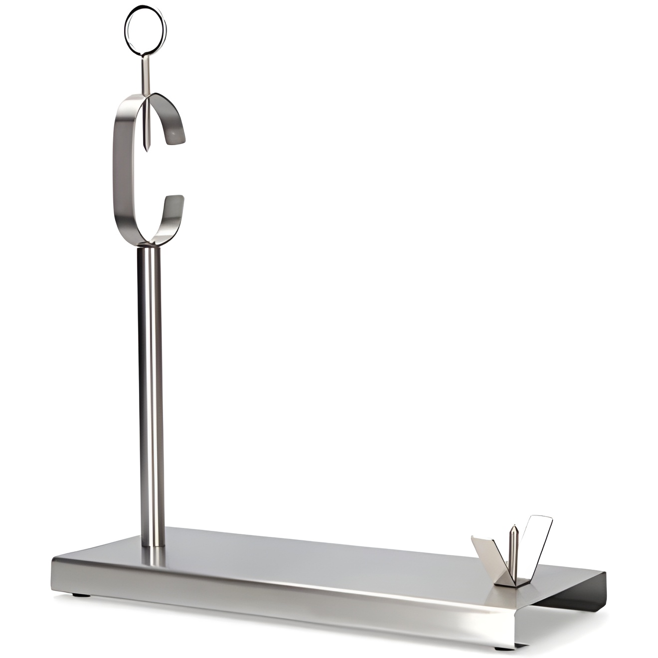 Edm Jamonero Acero Aluminio 40x16.5x42cm - Utensilio de Cocina Resistente