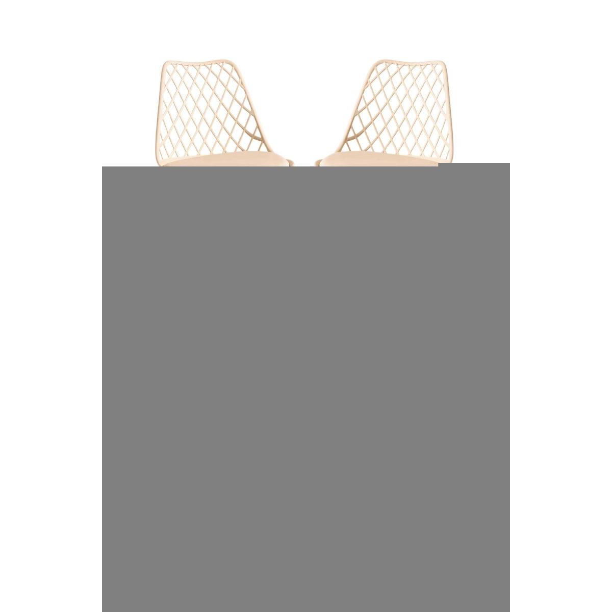Regalos Miguel - Packs Sillas Comedor - Pack 6 Sillas Mima - Crema