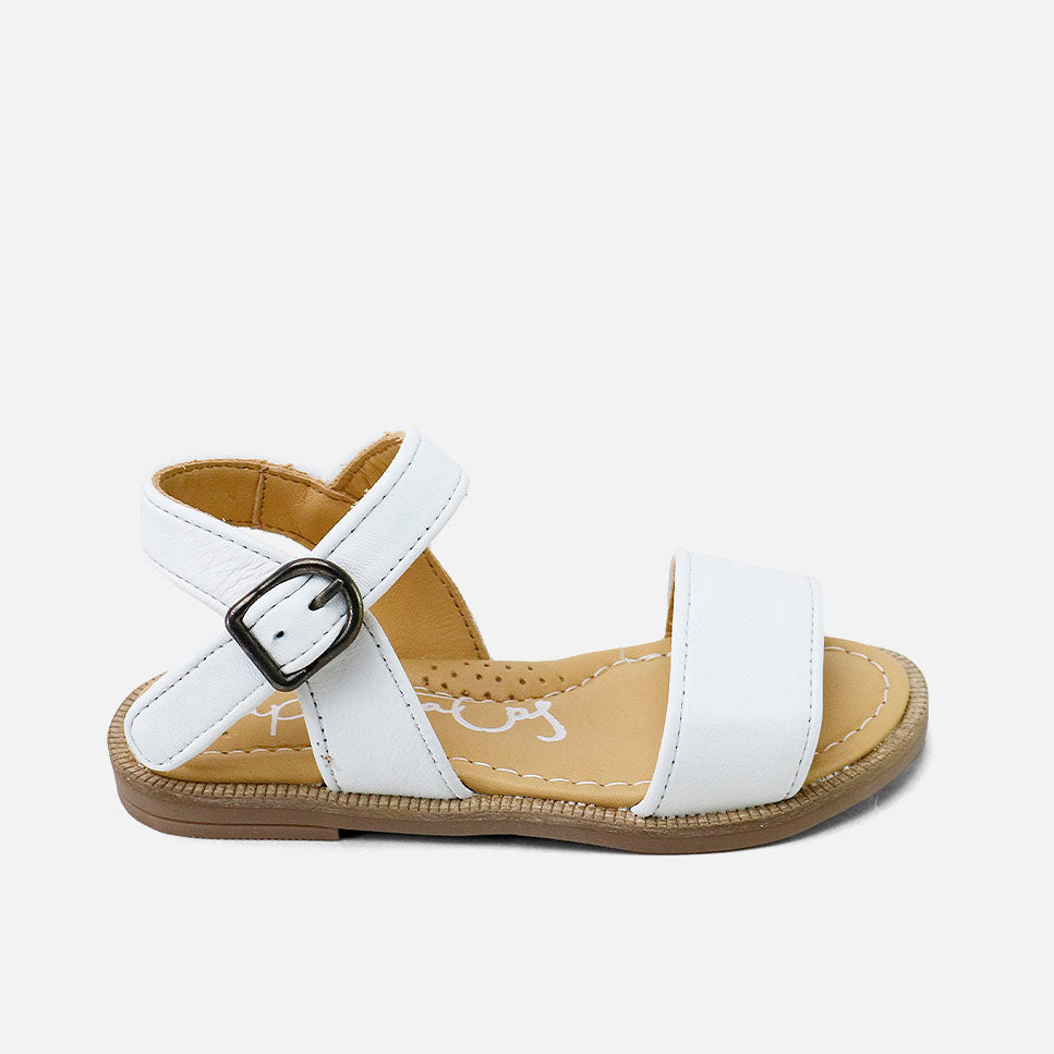 Sandalias tania blanca Papanatas | Eli 1957