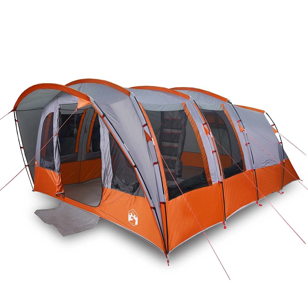 vidaXL Tienda de Campaña Familiar Túnel 8 Personas Impermeable Toldo Refugio