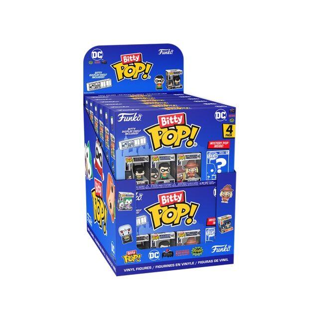 Display Surtido 4 Modelos Bitty Pop DC Cómics