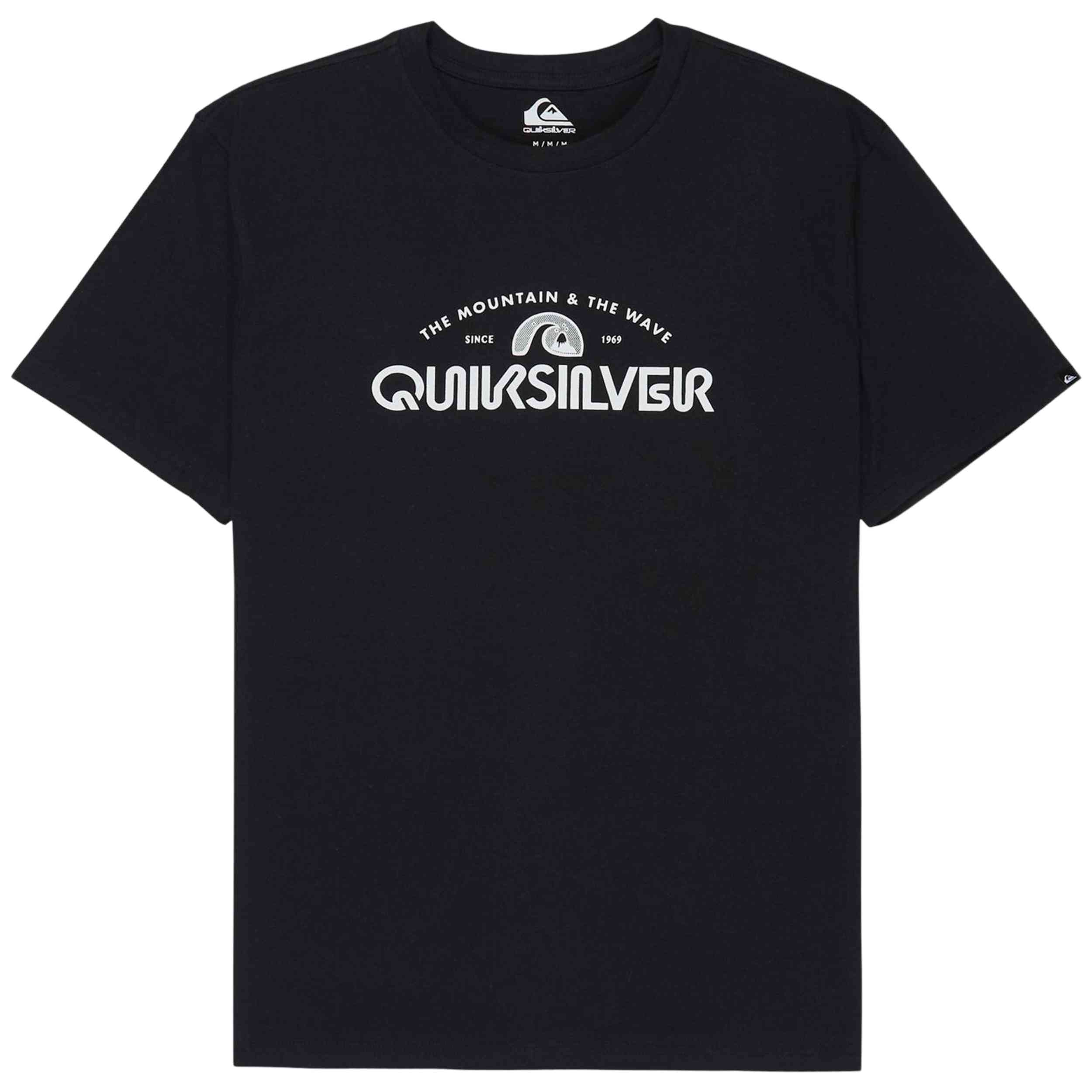 Camiseta Quiksilver modelo Ev Vista (Kvj0) en color Negro