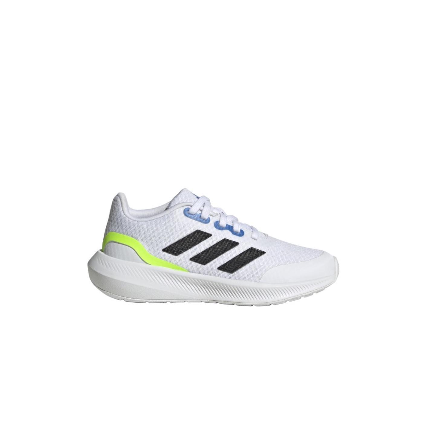 Adidas - Zapatilla Adidas Run Falcon 3.0 K Blanco/Negro