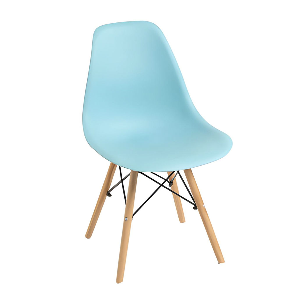 ORION91oficial® - Silla de Comedor, O91, Polipropileno Color Verde Jade y Patas en (VARIOS COLORES) 46,5 x 48 x 82 cm, Hostelerí