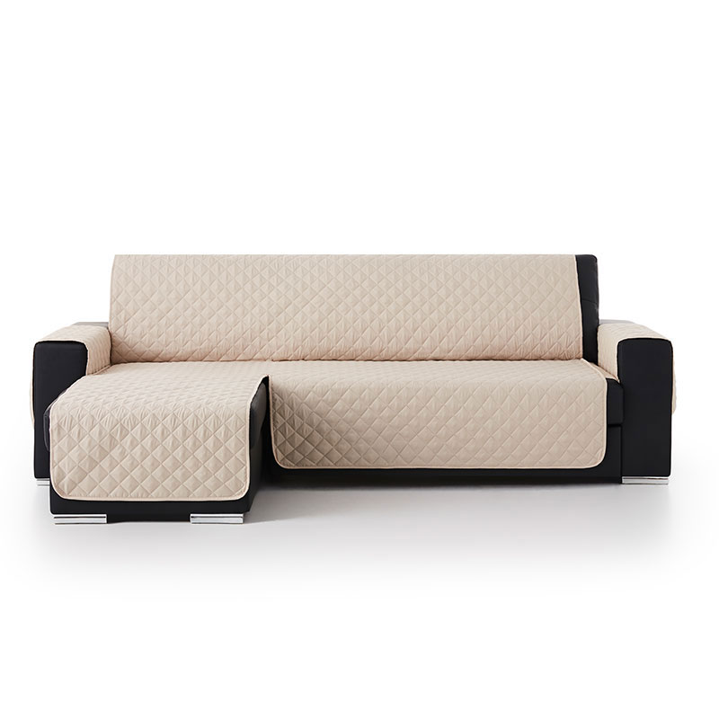 MAXIFUNDAS FUNDAS DE SOFA & CHAISE LONGUE | Modelo Couch Cover | Cubre Sofá Chaise Longue Acolchado Brazo Izquierdo 240 Cm | Amplia variedad de colores disponible