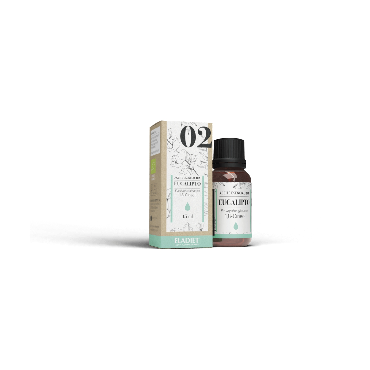 Eladiet Esencia eucalipto Bio 15 ml de aceite esencial