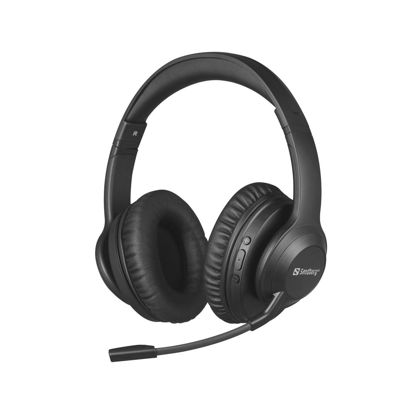Sandberg 126-45 auricular y casco Auriculares Inalámbrico Diadema Música/uso diario Bluetooth Negro