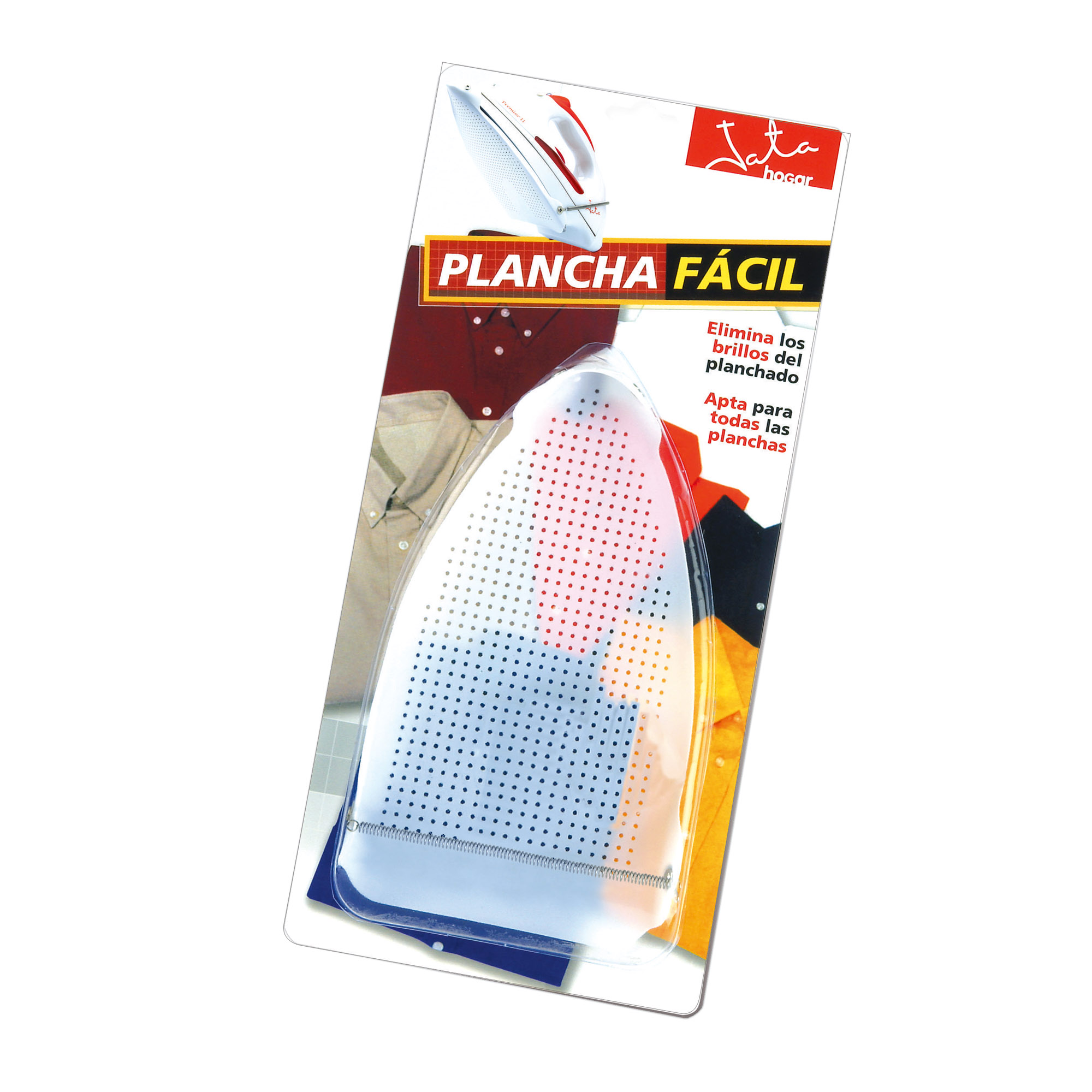 Jata Suela Plancha Facil para No Dejar Brillos en los tejidos Blanco
