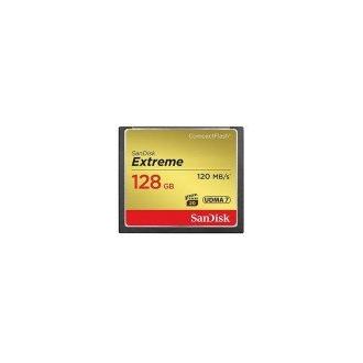 SANDISK COMPACT FLASH EXTREME 128GB (120 / 85MB / S)
