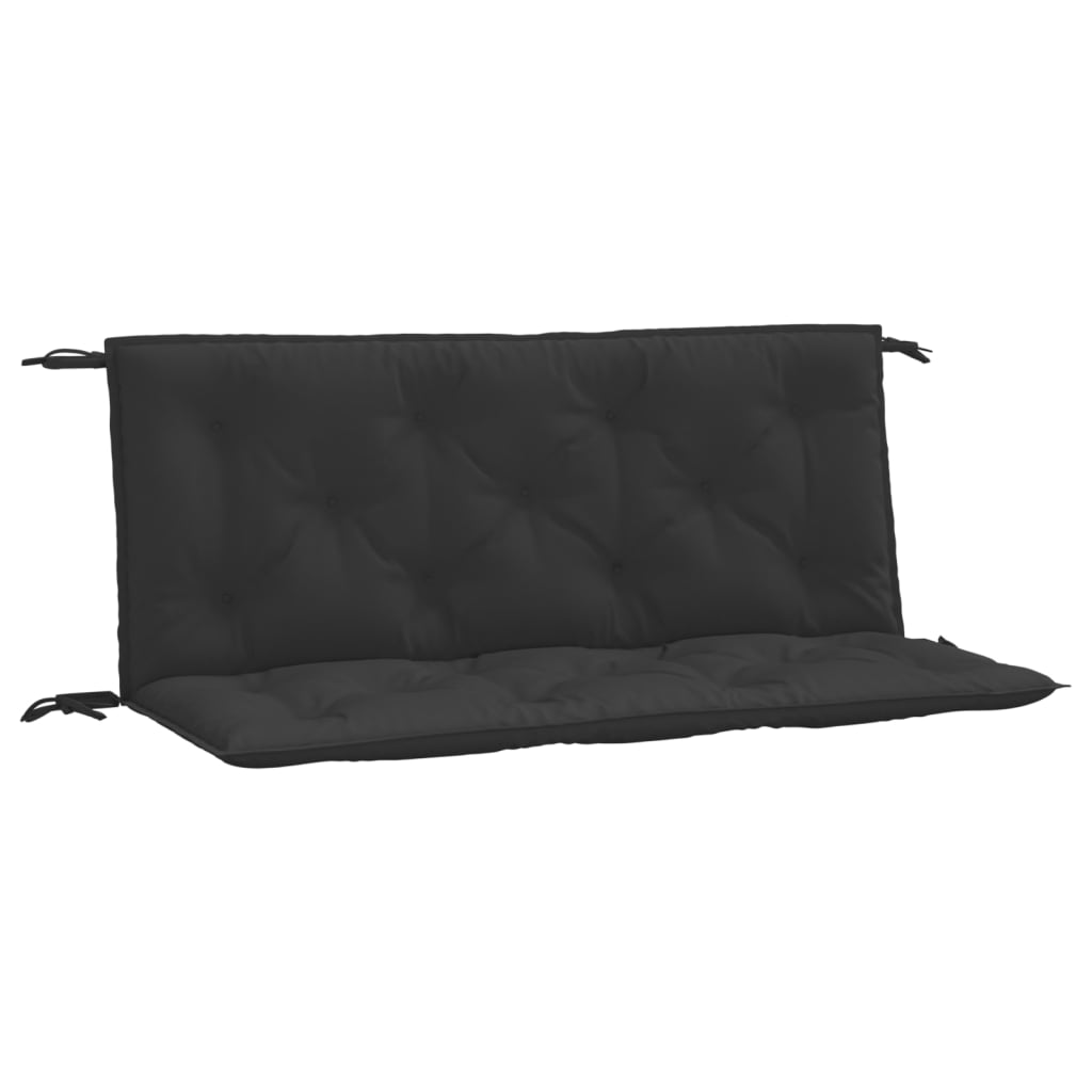 Vidaxl Cojines para Banco de Jardín 2 Uds Tela 120x50x7 Cm Antracita