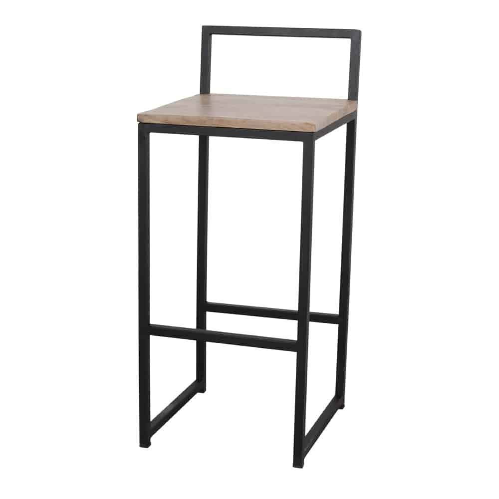 Taburete Alto De Metal Inalameda - Misterwils Furniture For Free Souls 38x89x39