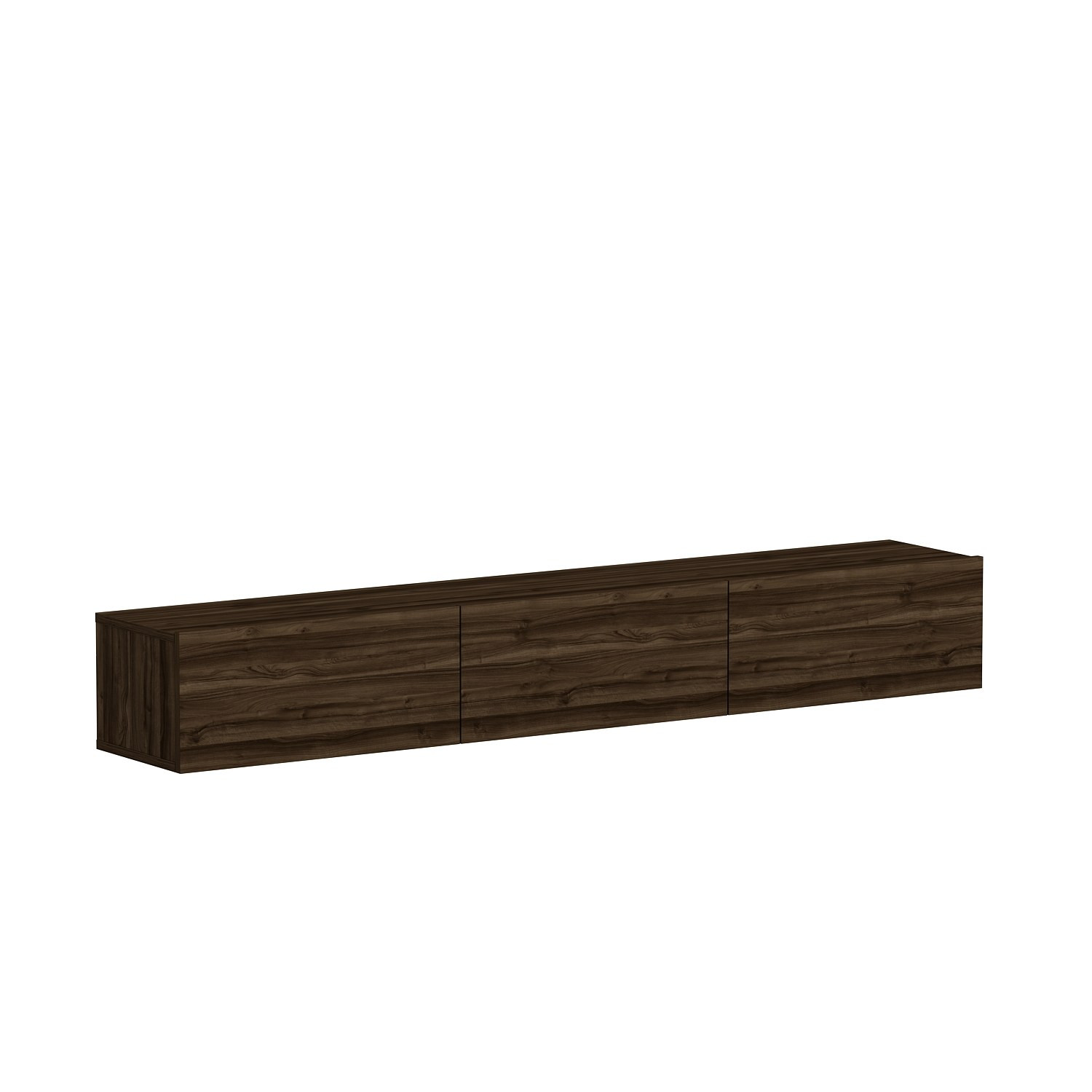 Habitat y Jardin - Soporte de TV de madera "Terra" - 31 x 180 x 26 cm - Nogal
