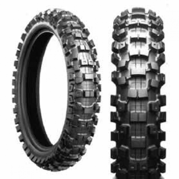 Neumático Moto Bridgestone 80/100 -12 41M M404 Nhs Medium Tt