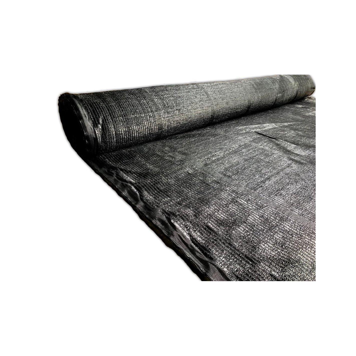 JARDIN202 - Malla de Ocultacion Negra - Rollo 100m PREMIUM