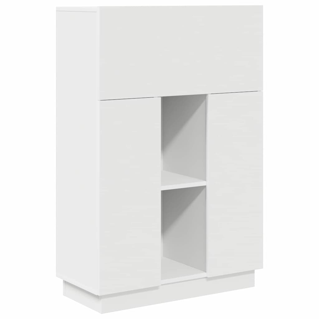vidaXL Escritorio 71.5 x 31.5 x 106.5 cm Madera de ingeniería