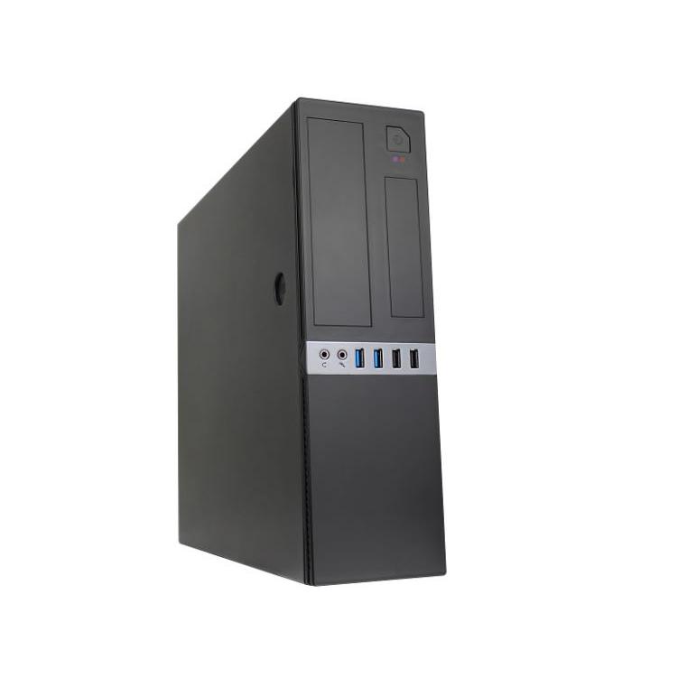 CoolBox Caja Micro-ATX SEMITORRE/SOBREMESA Slim T450S (Fuente 300) USB3.0