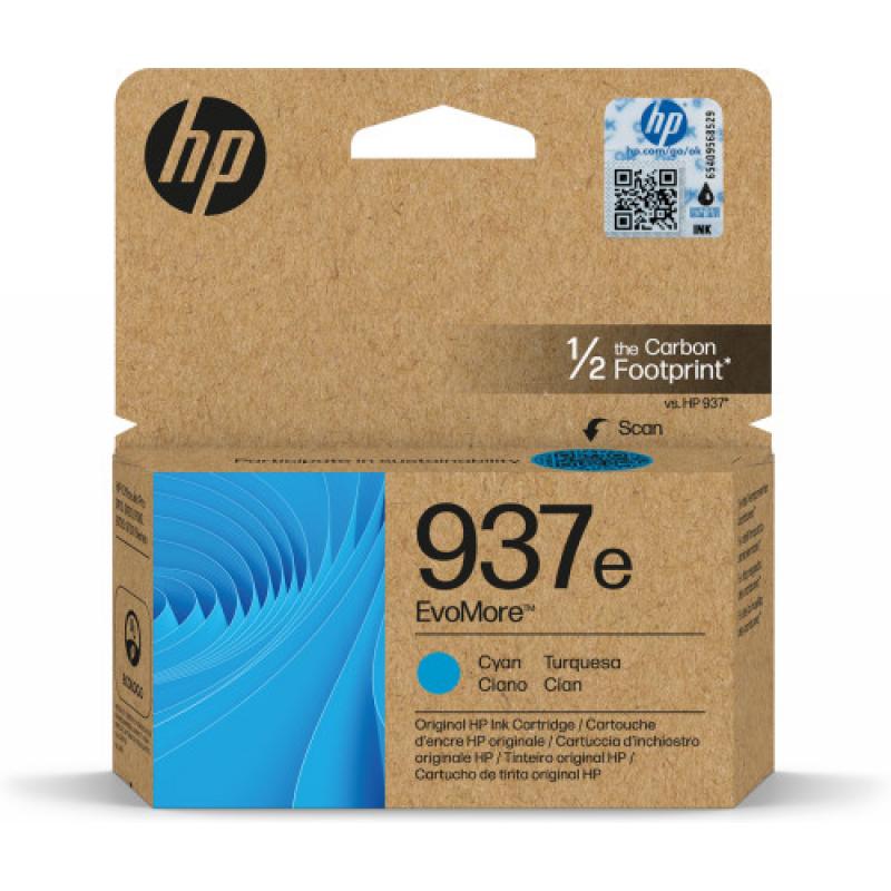 Hp Cartucho De Tinta Original Evomore 937e Cian
