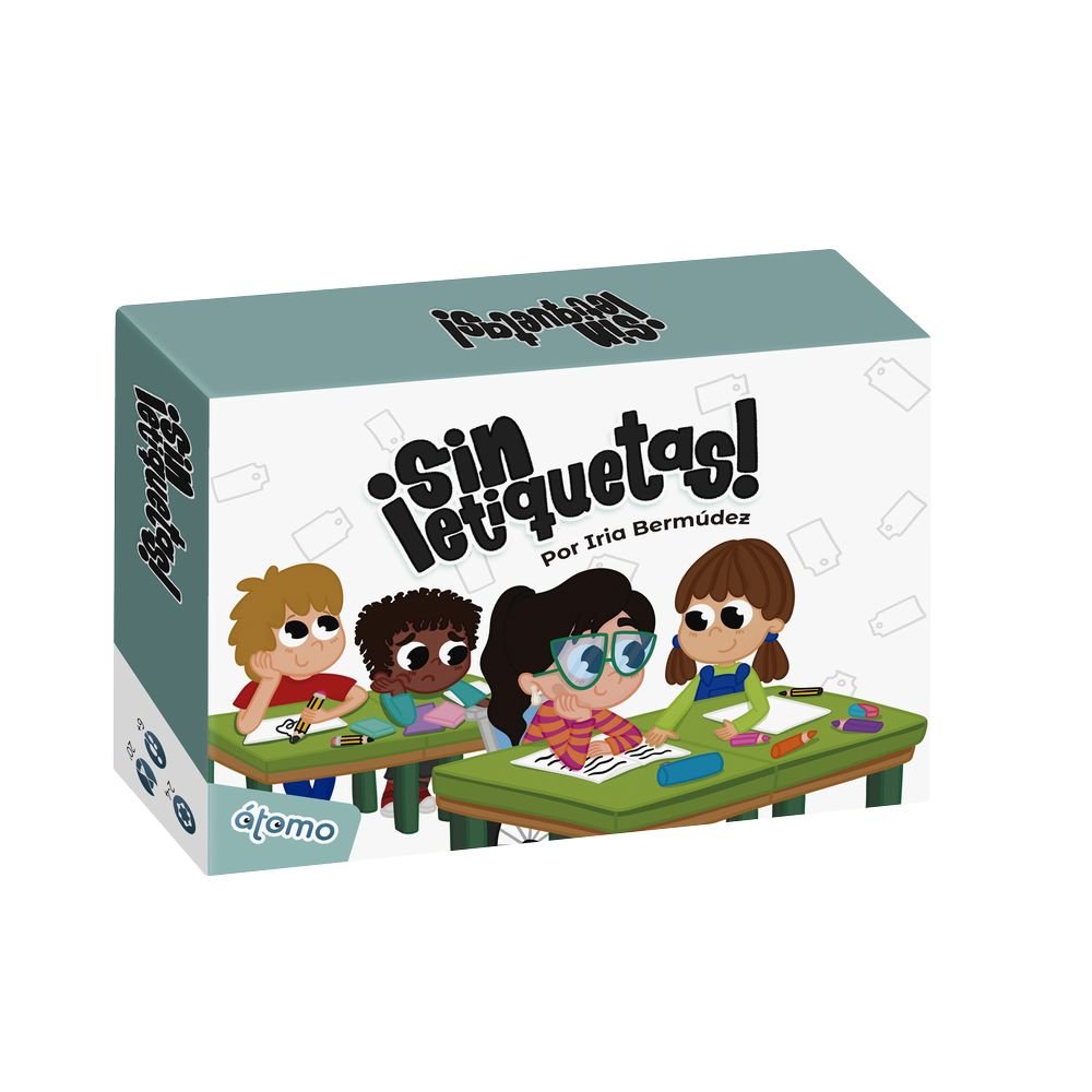 ATOMO JUEGO DE MESA SIN ETIQUETAS JUEGOS DE MESA 14x10x2 Cms.