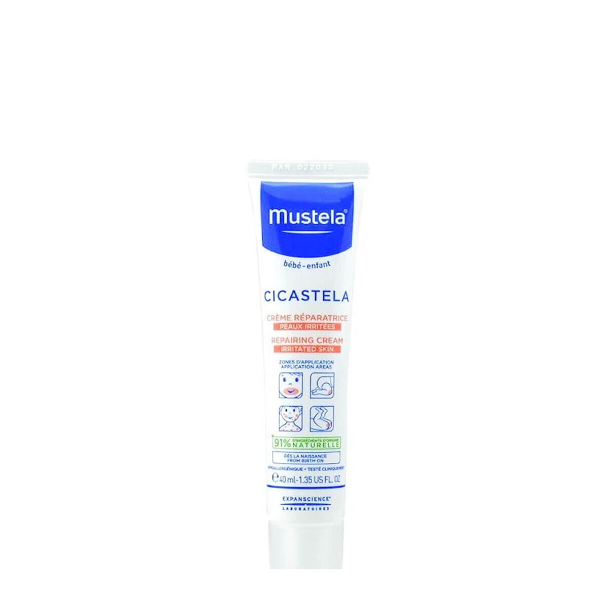 Mustela cicastela crema reparadora 40 ml