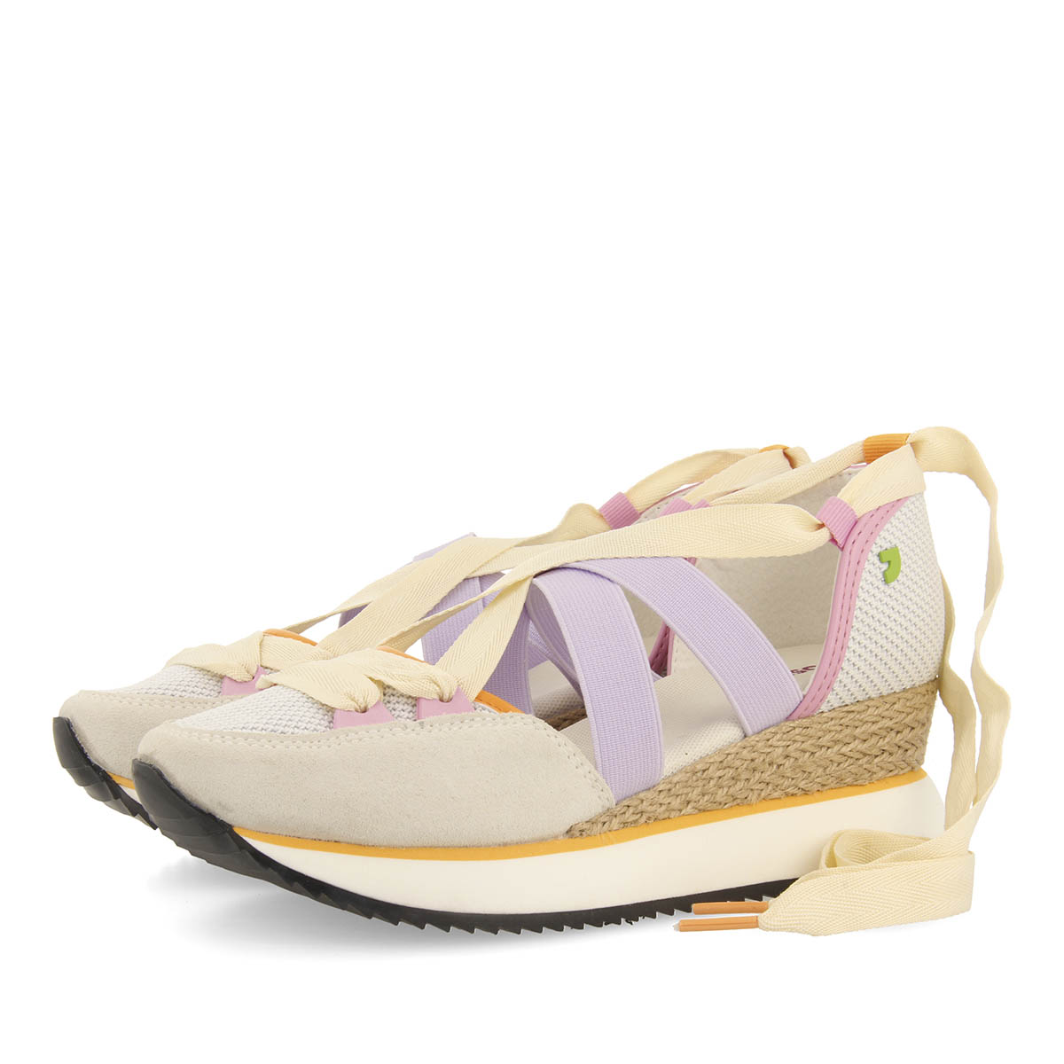 Gioseppo Zapatilla Abiertos Malva Cuña Mujer Samobor - Altura Cuña 5.5cm