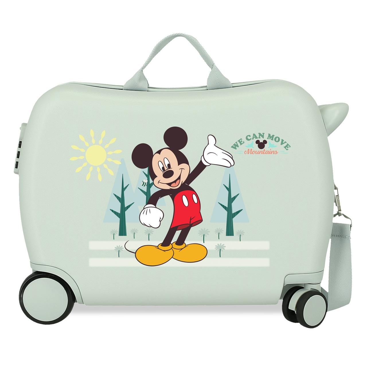 Maleta infantil Mickey mountains menta 50x38x20 cm