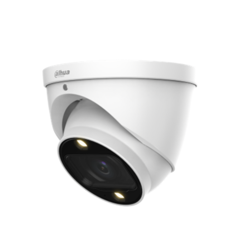 DAHUA Domo fijo Dahua 4 en 1 Full Color Óptica varifocal motorizada de 5mp para exterior Smart IR de 40m