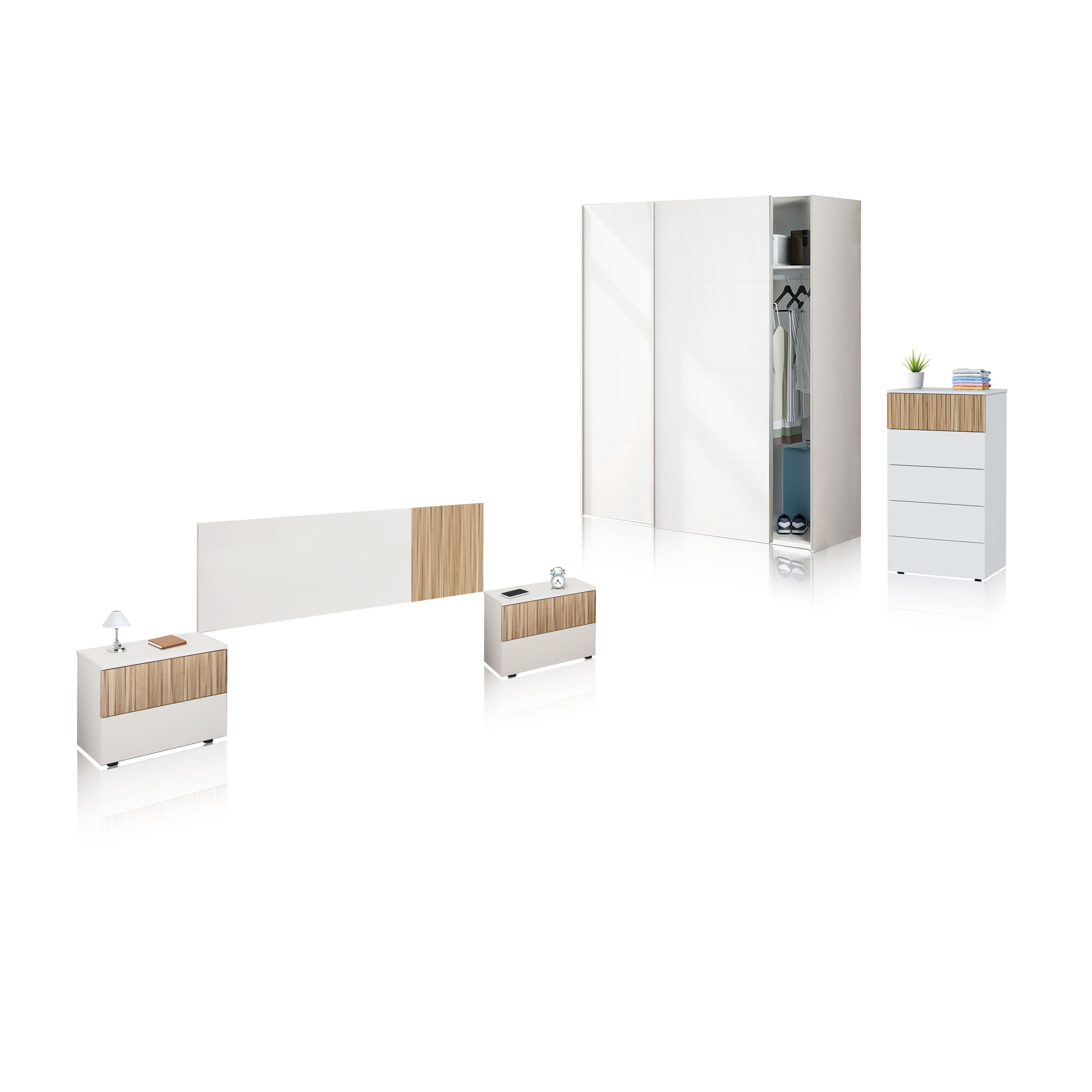 Habitdesign -Dormitorio Nitza 5C Plus V1