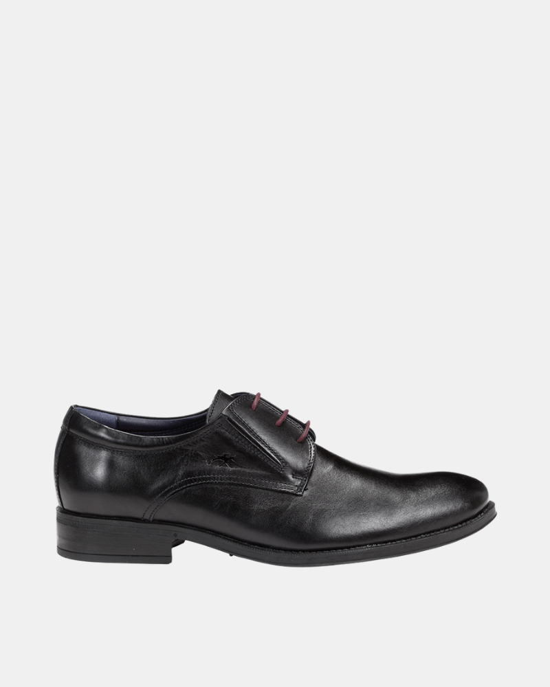 FLUCHOS 8410 Zapatos Bajos Hombre Negro