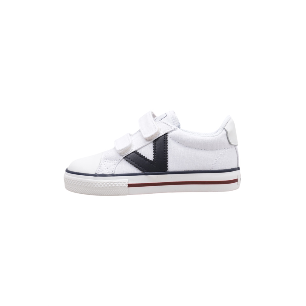 victoria TRIBU ZAPATILLAS LONA Deportivas Con Velcro Niño Blanco