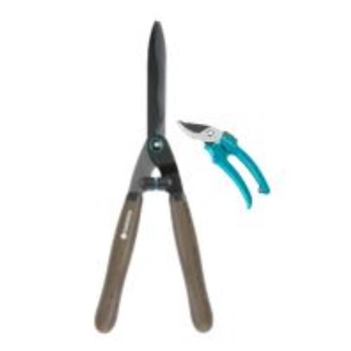 Recortasetos GARDENA Naturecut + tijera classic 8754-20