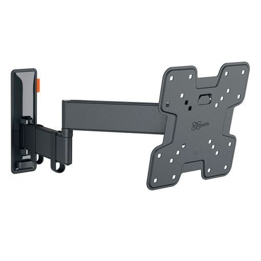 Vogels - Soporte TVM3243 de pared para televisores 19-43 pulgadas con giro 180° y inclinación 20°, compatible con smart tv y proyector, color negro