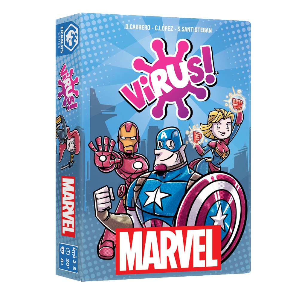 Tranjis Games - Virus! Marvel - Juego de mesa
