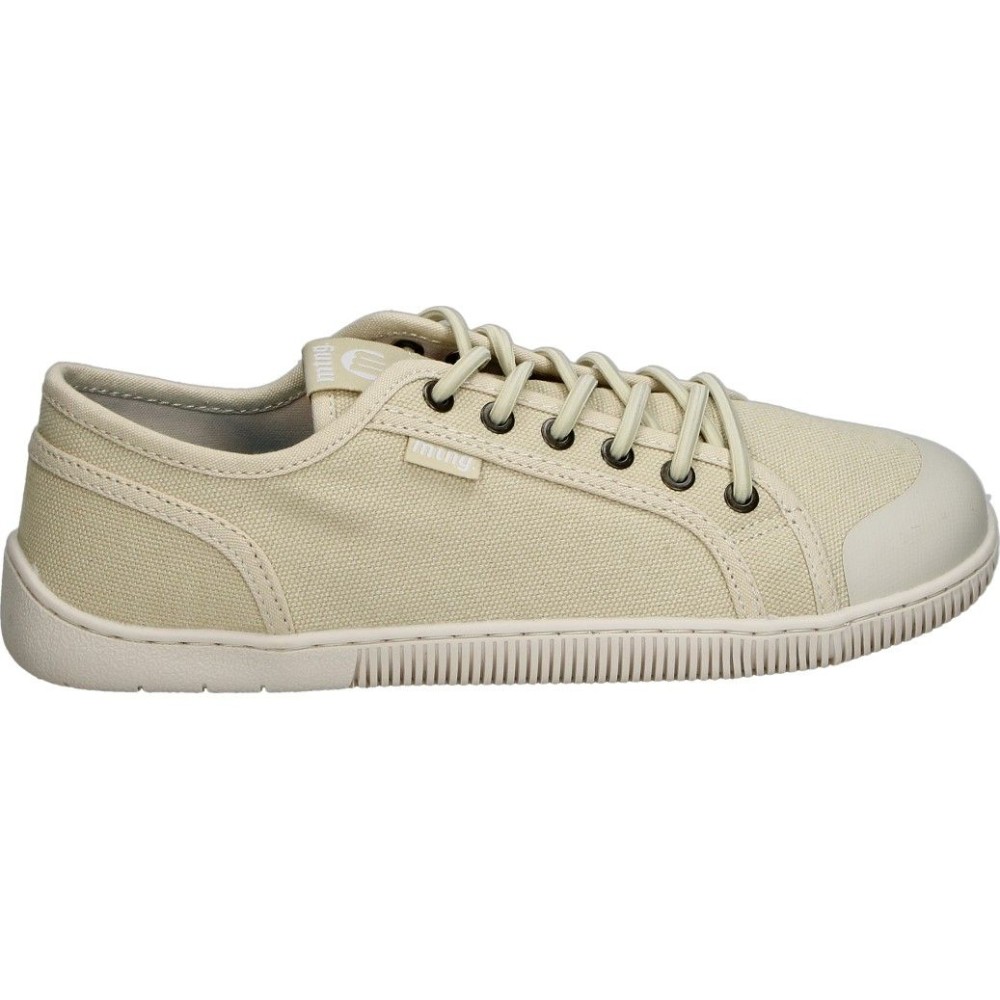 MTNG | Zapatillas Barefoot Mustang Free Aria para Mujer – Lonas en Color Crudo – Sneakers con Cordones – Respetuosos con el Pie – Cero Drop – Flexibles – Vegan – Cómodas – Modelo 60944