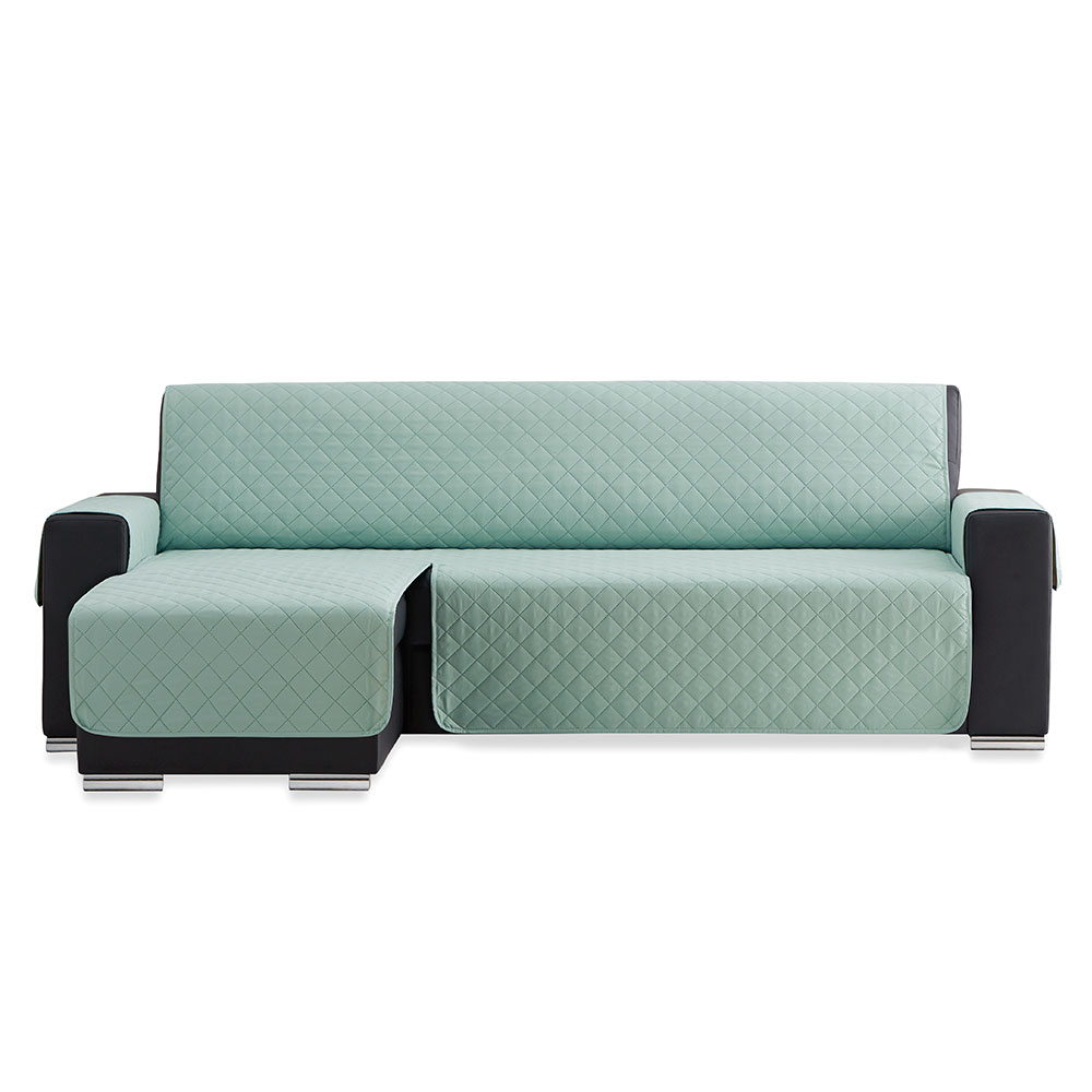 MAXIFUNDAS FUNDAS DE SOFA & CHAISE LONGUE | Modelo Couch Cover | Cubre Sofá Chaise Longue Acolchado Brazo Izquierdo 200 Cm | Amplia variedad de colores disponible