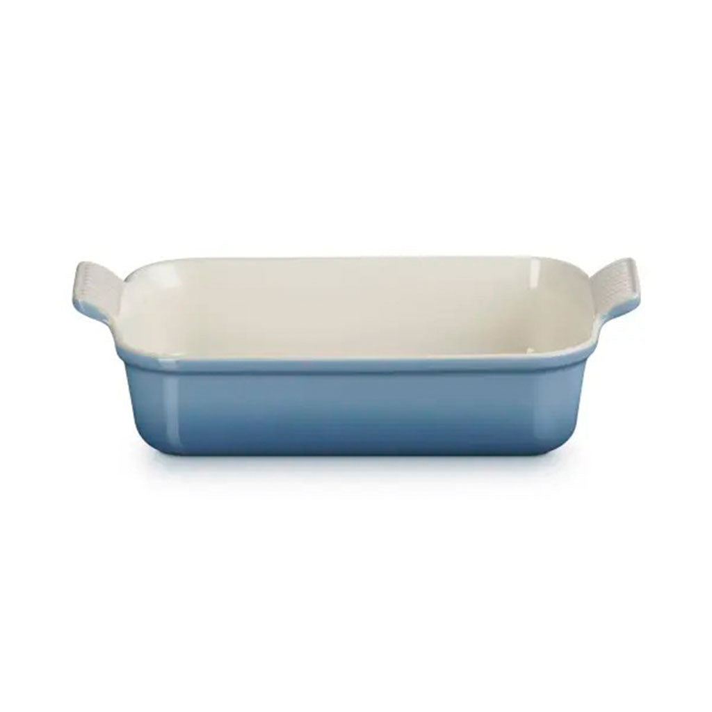 Bandeja Cerámica Heritage Le Creuset - Fuente de Cocina Versátil para Horno, Ideal para Carnes, Pescados, Lasañas y Bizcochos