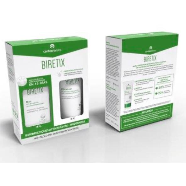 Biretix - Pack Biretix Duo Gel Antiimperfecciones + Regalo Biretix Cleanser 75 ml