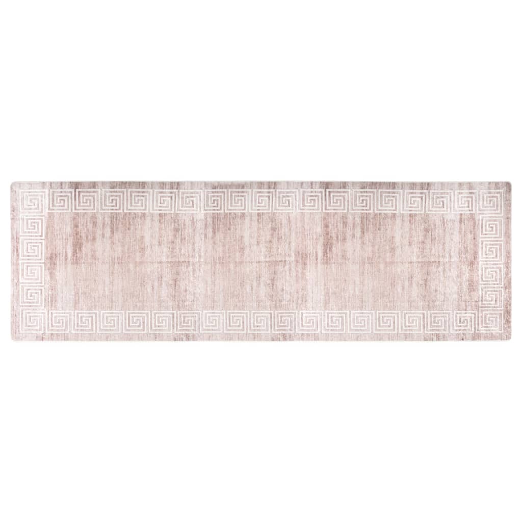 Vidaxl Alfombra Lavable Antideslizante Multicolor 80x300 Cm