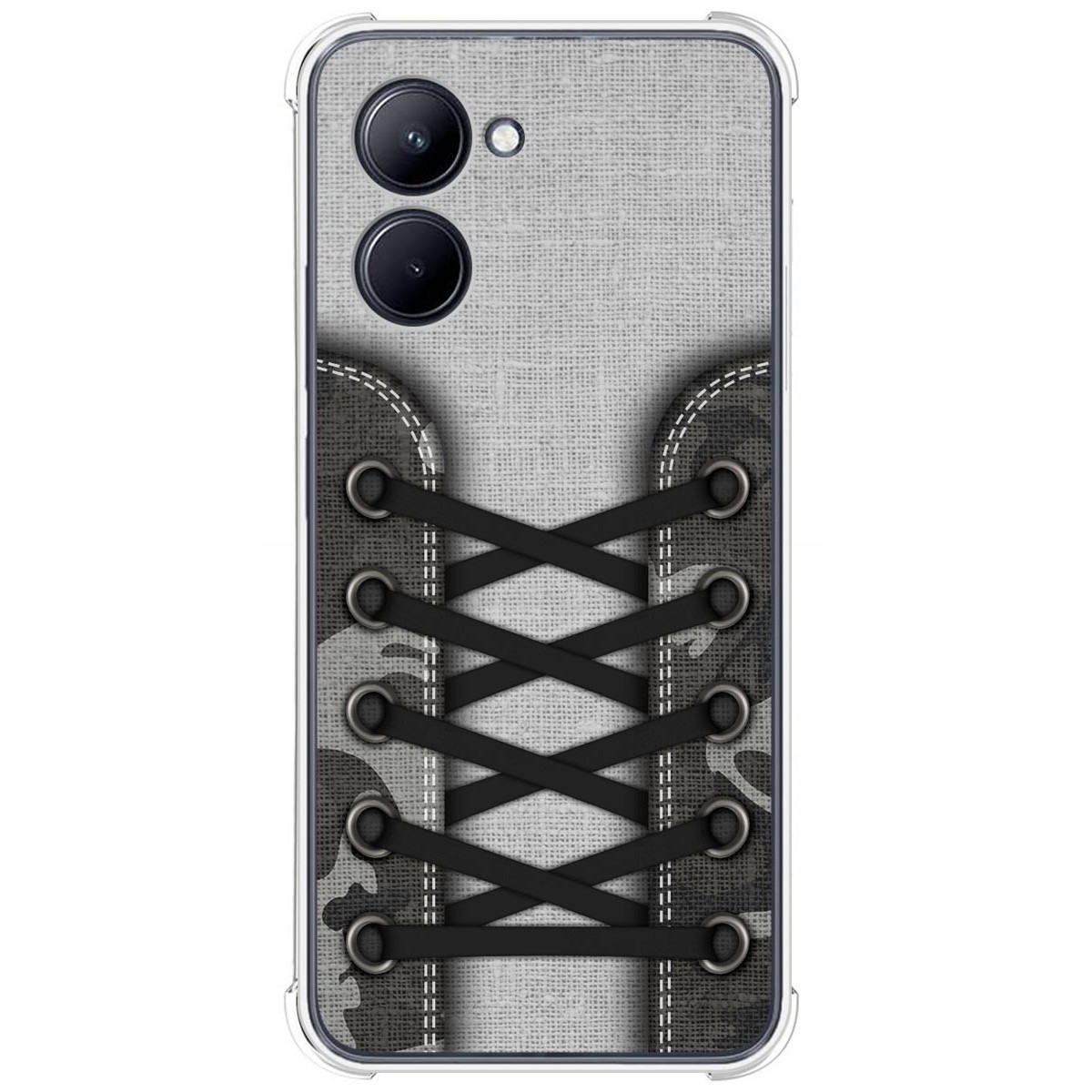 Funda Silicona Antigolpes para Realme C33 diseño Zapatillas 16 Dibujos