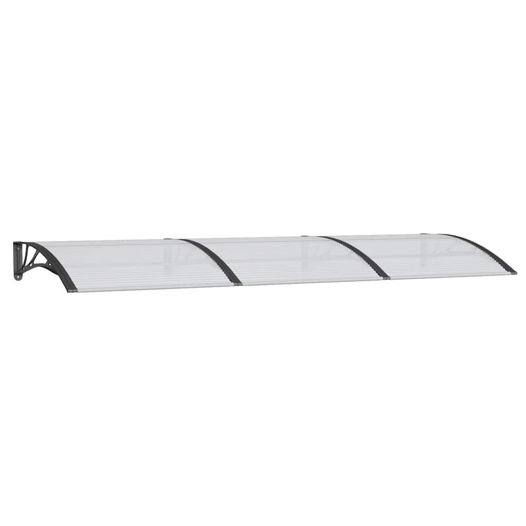 vidaXL Marquesina de puerta policarbonato 300x100 cm