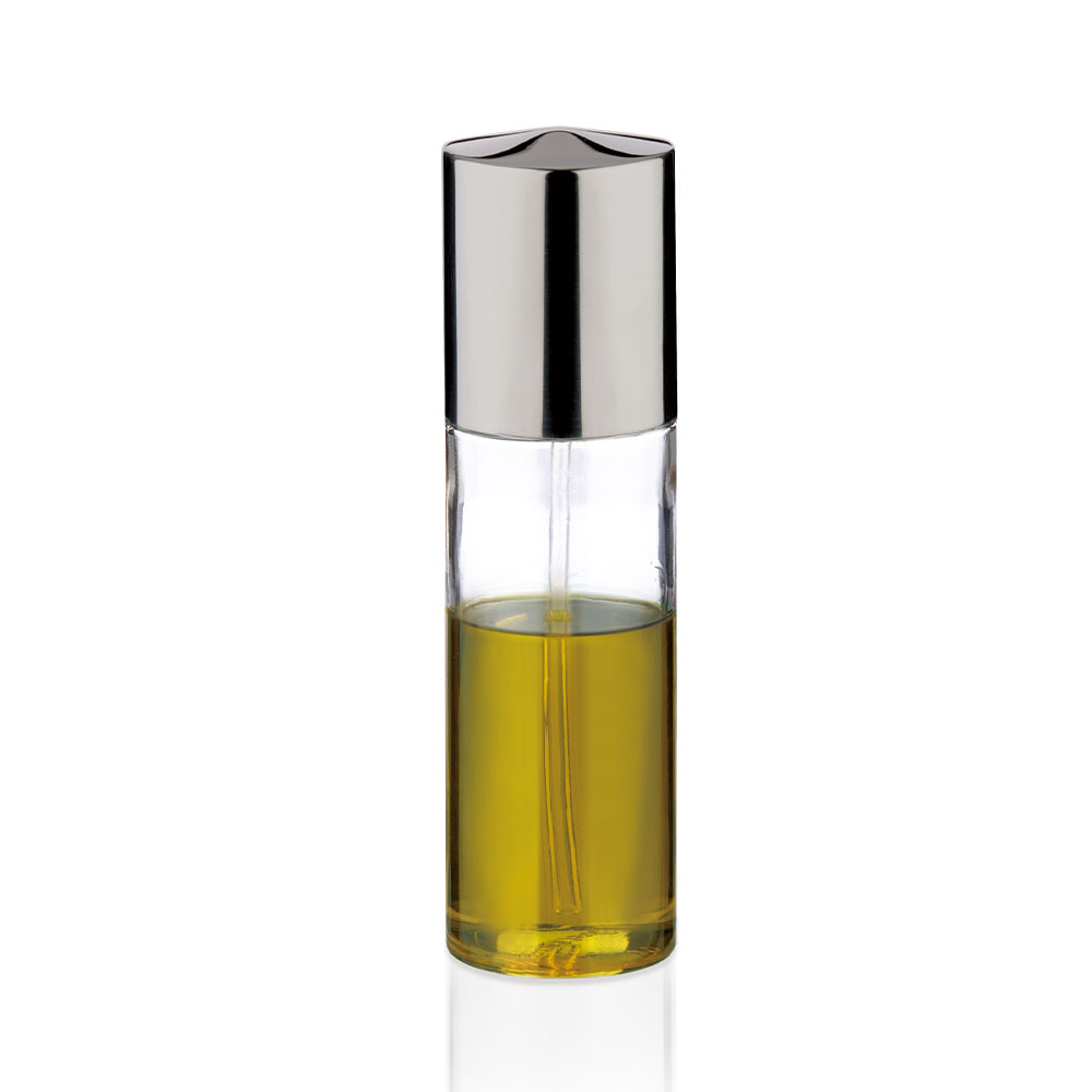 Tescoma - Aceitera Antigoteo de Vidrio, Aceitera en spray, pulverizador de aceite