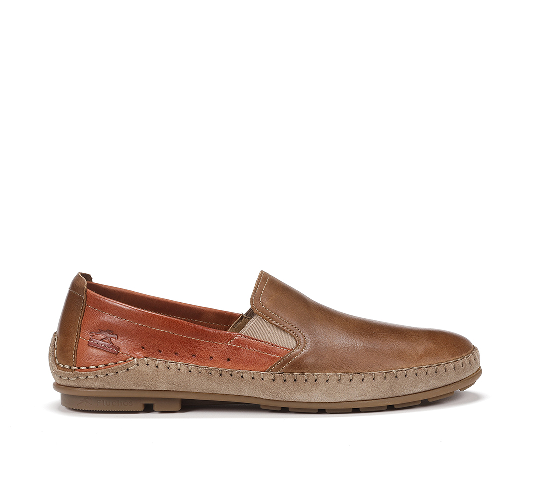 Fluchos DORIAN F1178 Slip On Marrón - Mocasín Hombre
