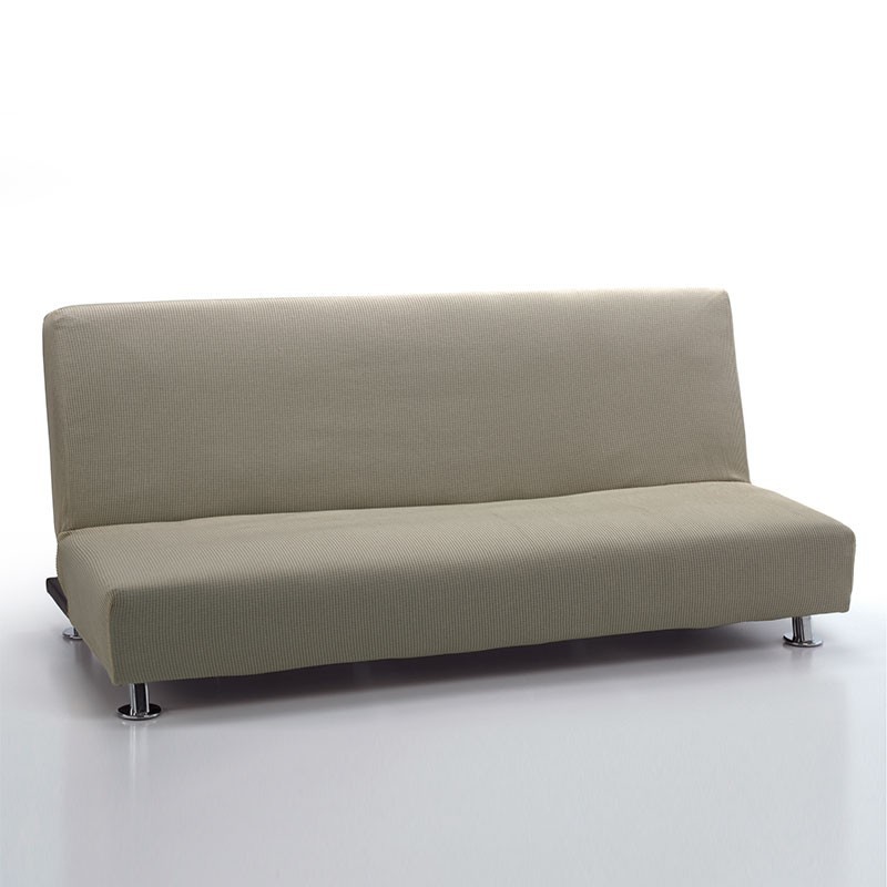 MAXIFUNDAS FUNDAS DE SOFA & CHAISE LONGUE MAXIFUNDAS Funda Sofá Cama Strada 3 Plazas Lino Ajustable