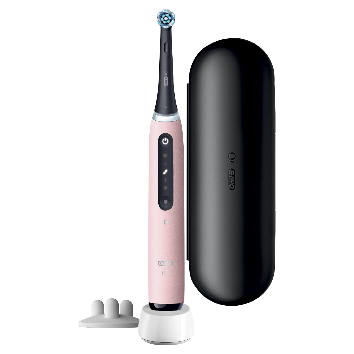 Cepillo eléctrico Oral B IO 5s, Sensor de Presión, Inteligencia Artificial, 5 Modos operación: Limpiezadiaria,Limpiezaintensa,Blanqueamiento,SensibleyExtrasensible
