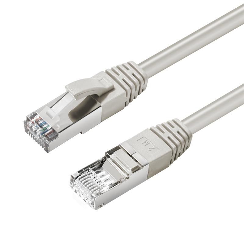 Cable de Red Microconnect CAT6A S/FTP 20m Gris LSZH de Alta Velocidad