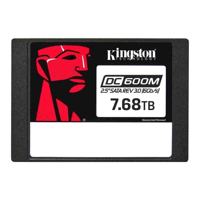 Kingston DC600M 2.5" SSD 7.68 TB Uso Mixto Enterprise SATA 3.0