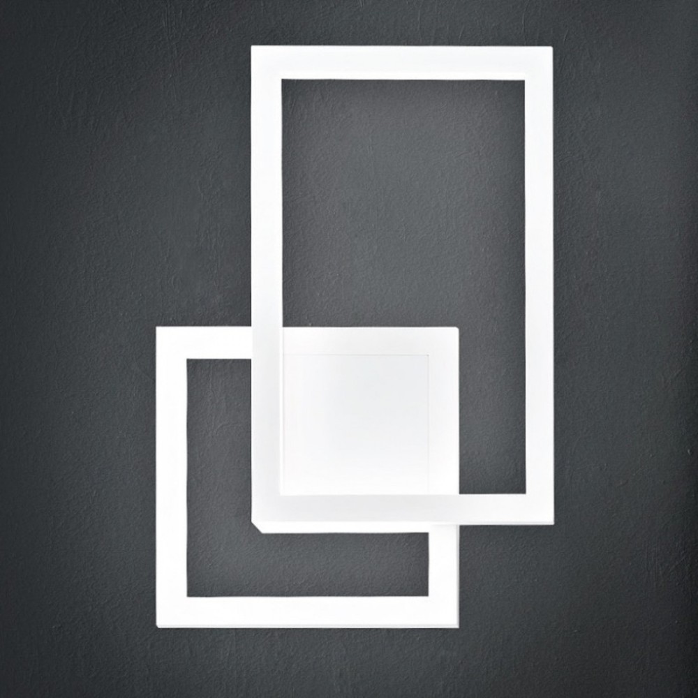 Aplique de pared LED Cruz Blanco 6598 B CT PERENZ