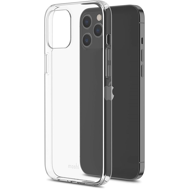 Vitros para iPhone 12 Pro Max - Funda protectora ultradelgada - Crystal Clear