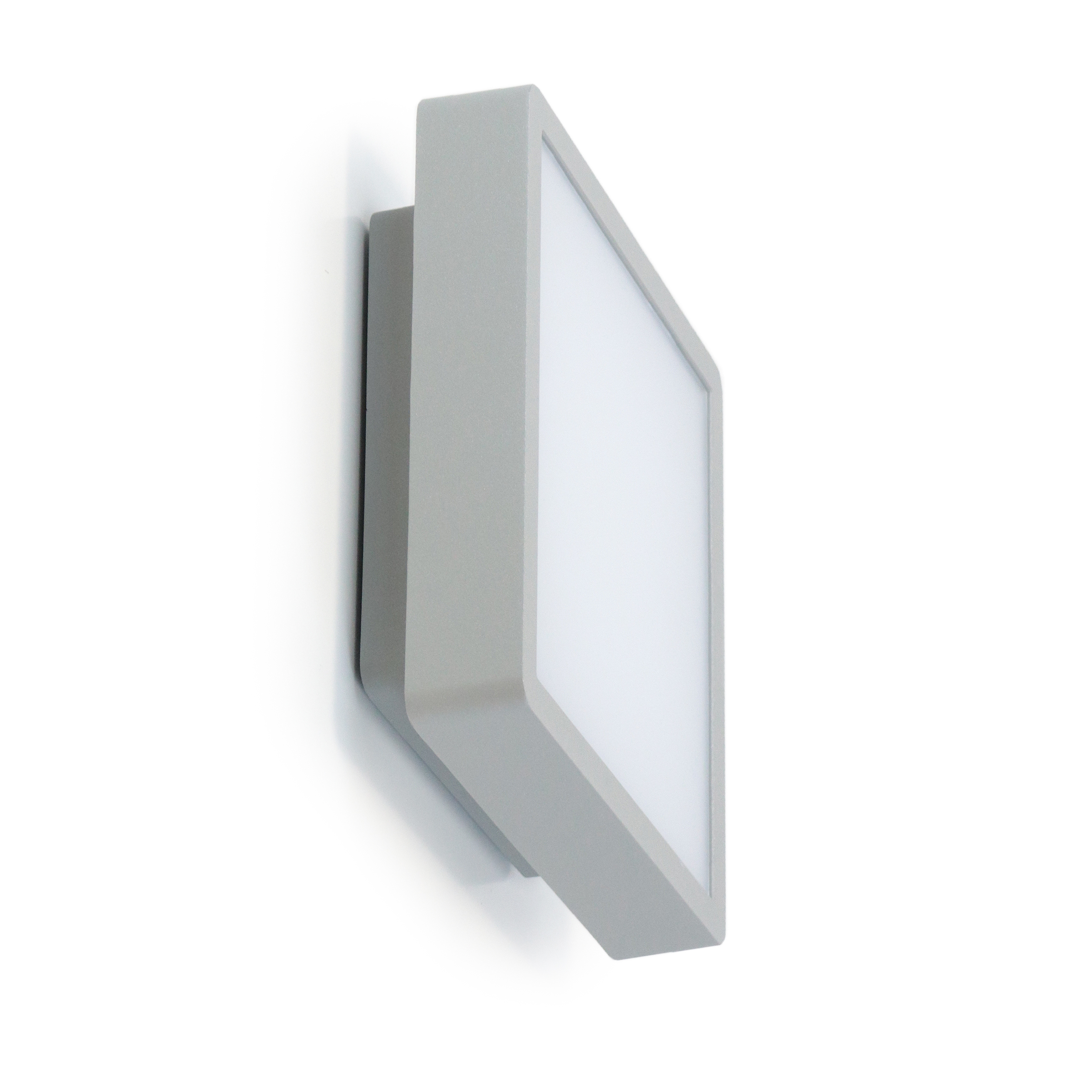 Novolux Lighting Aplique de Pared Exterior Blera Square LED 15W Gris
