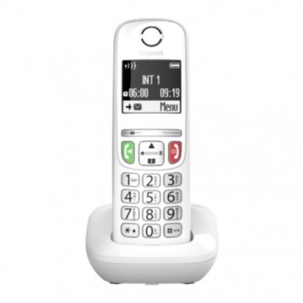 Gigaset E270 Teléfono DECT Identificador de llamadas Blanco
